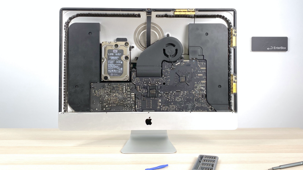 老蘋果 iMac 眼瞎＋歪頭，趁著改裝治療一下！iMac 2012 27 維修攝影鏡頭和支架鉸鏈紀錄（三）