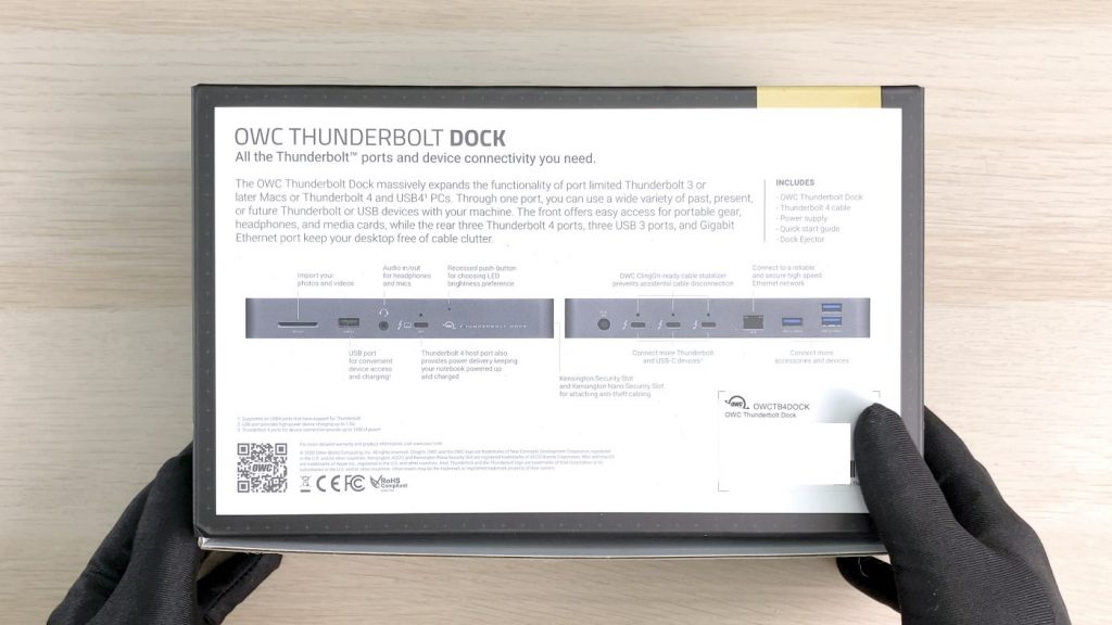 OWC Thunderbolt 4 Dock 開箱、拆解與晶片方案，意外發現兩個零件的功能？