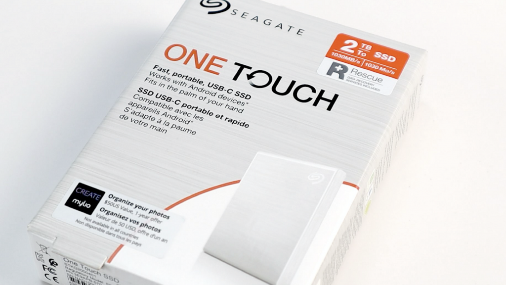 Seagate One Touch SSD 極致輕巧 10Gbps 的外接固態硬碟