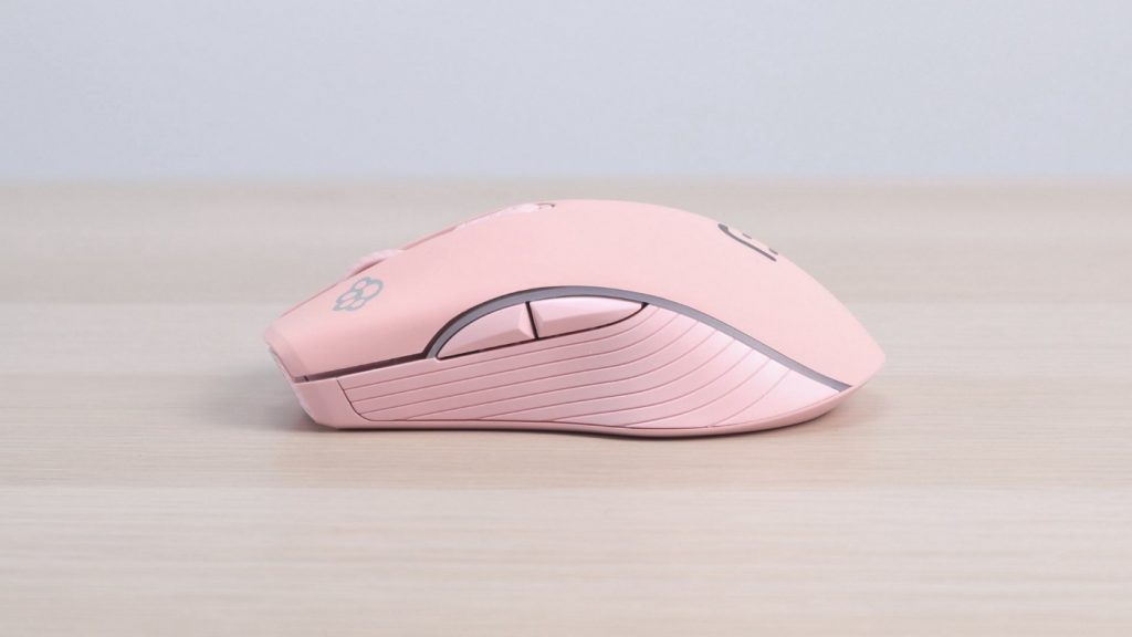 難得的粉色無線滑鼠 OGORUS X9，具備 2.4GHz + 藍牙，還是個靜音滑鼠！ - 2