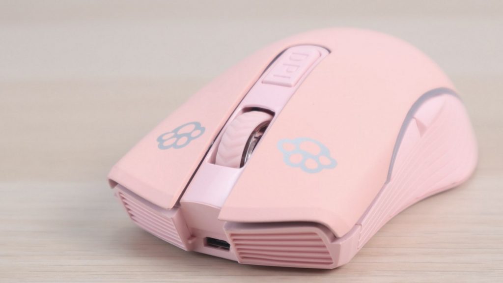 難得的粉色無線滑鼠 OGORUS X9，具備 2.4GHz + 藍牙，還是個靜音滑鼠！ - 17