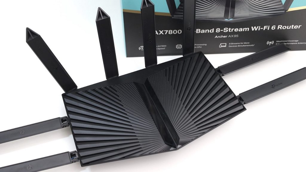 一斤半科技大閘蟹TP-Link Archer AX95　準旗艦WiFi 6 AX7800機種