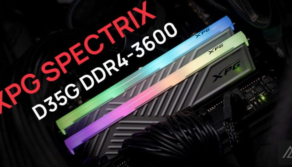 開箱」ADATA XPG SPECTRIX DDR4 3600 D35G - 美型白色RGB 平價記憶體-