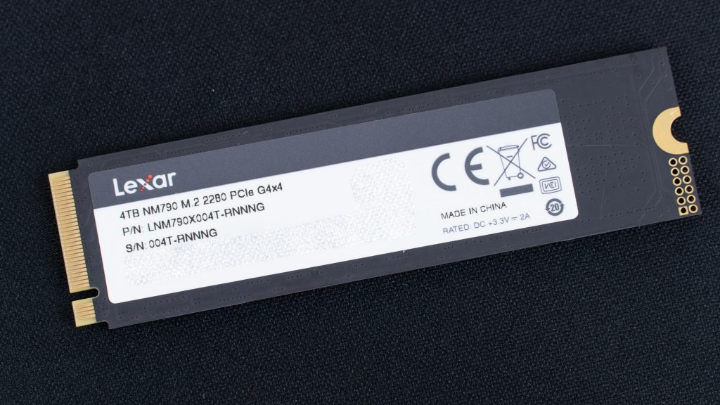 「開箱」Lexar NM790 4TB – 誰說便宜不能有速度？低價 PCI-E Gen4 遊戲碟
