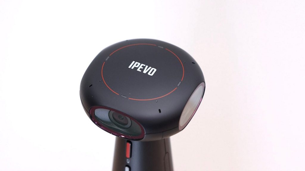 360 度環繞相機，一台抵三台，整合會議室桌上的視訊設備 IPEVO TOTEM 360