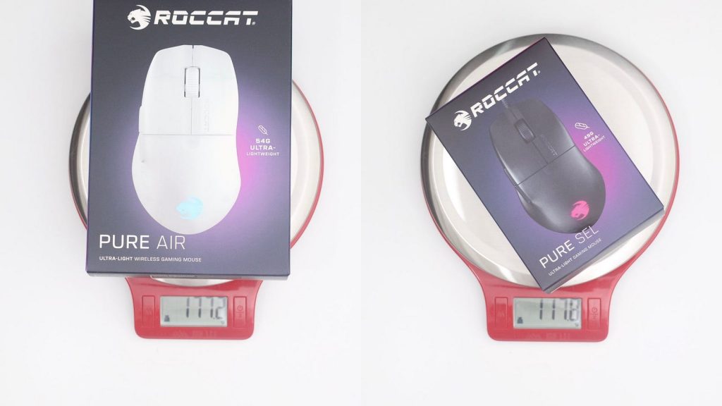 極輕手感、持久體驗：ROCCAT PURE Air & PURE SEL 滑鼠開箱